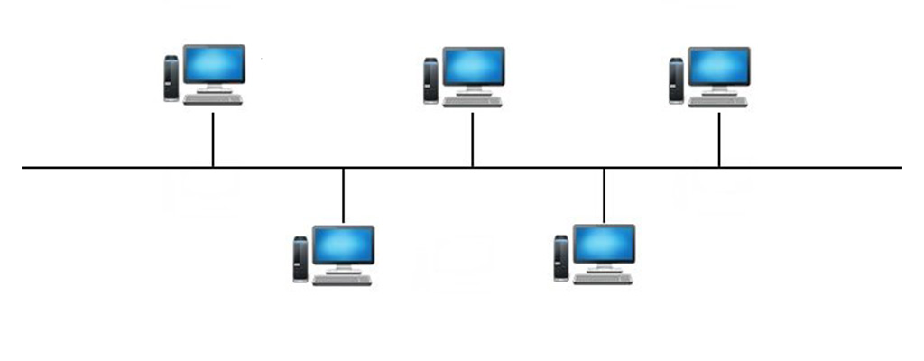 توپو لوژی شبکه باس – BUS