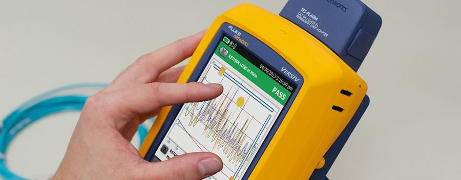 خطا در تست فیبر نوری